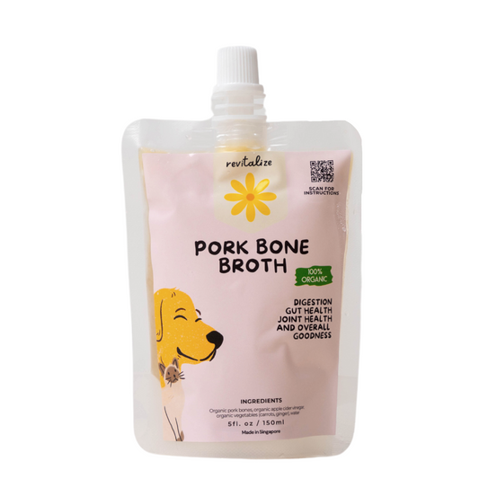 Organic Pork Bone Broth for Pets